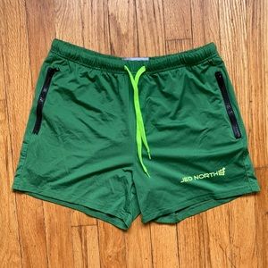 Jed North Agile Shorts, Green, Small